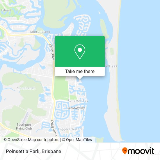 Poinsettia Park map