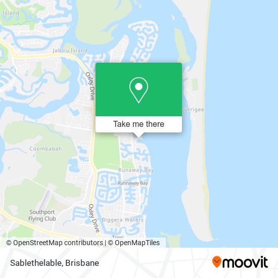Sablethelable map