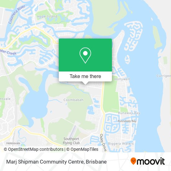 Marj Shipman Community Centre map