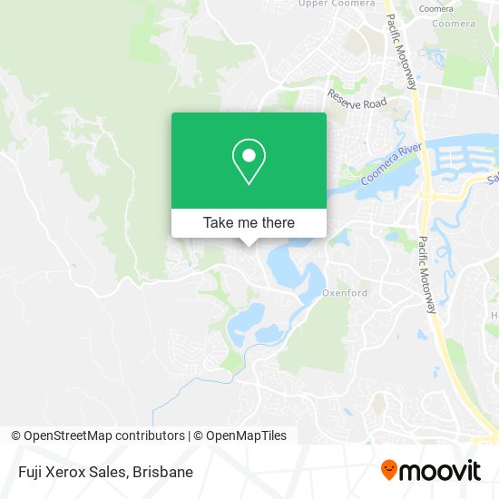 Fuji Xerox Sales map