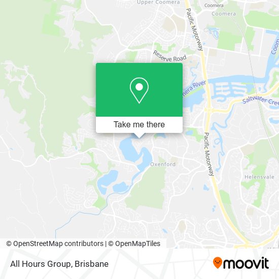 All Hours Group map