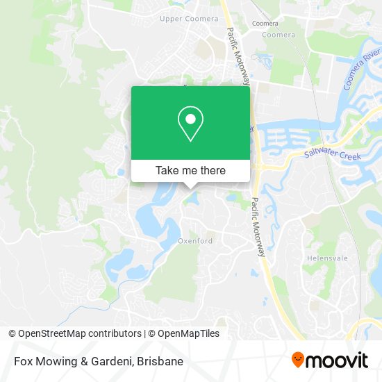 Fox Mowing & Gardeni map