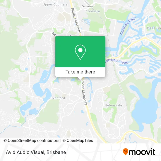 Mapa Avid Audio Visual