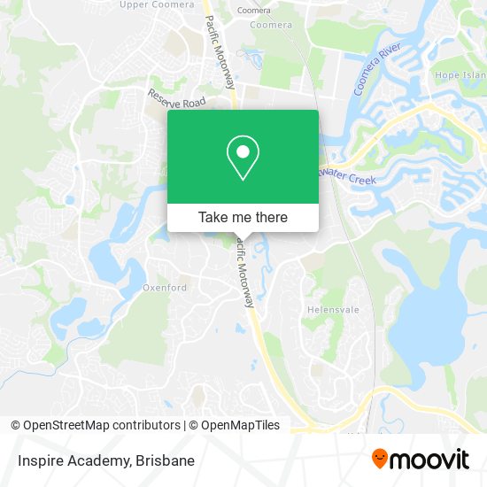 Inspire Academy map