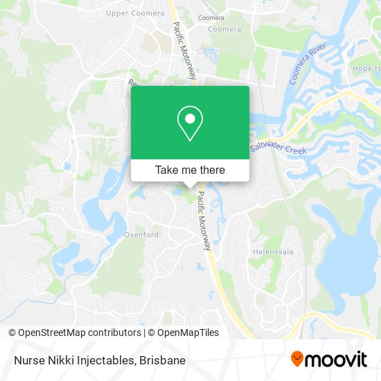 Nurse Nikki Injectables map