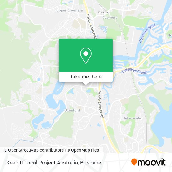 Keep It Local Project Australia map