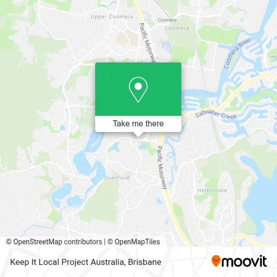 Mapa Keep It Local Project Australia