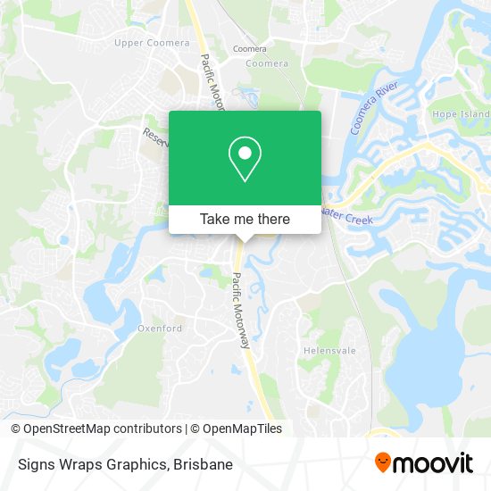 Signs Wraps Graphics map