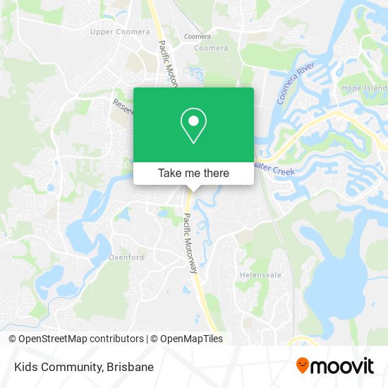 Kids Community map