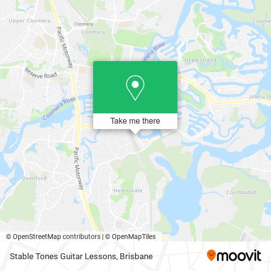 Stable Tones Guitar Lessons map