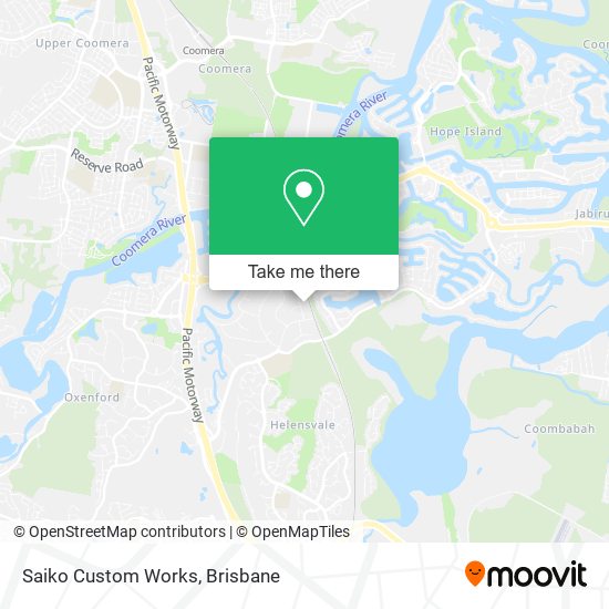Saiko Custom Works map