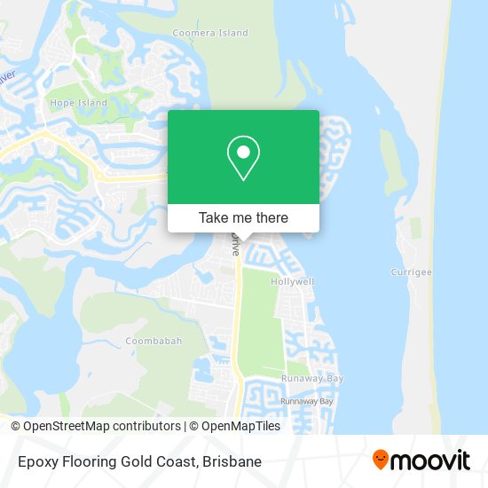 Epoxy Flooring Gold Coast map