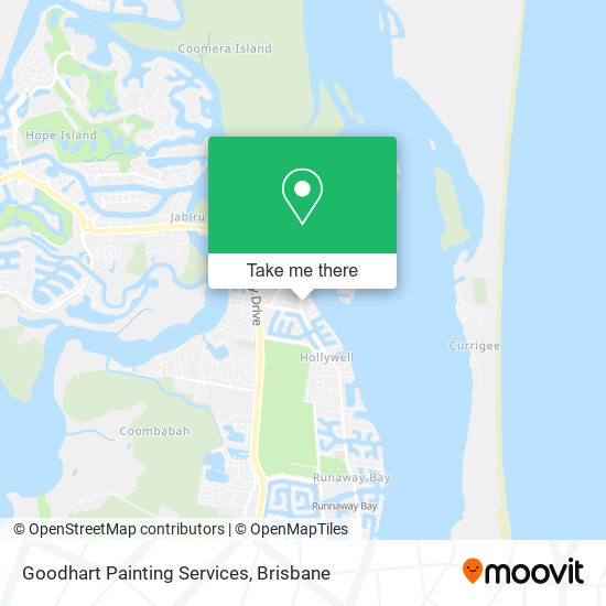 Goodhart Painting Services map