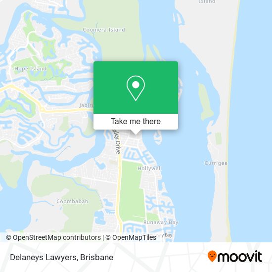 Delaneys Lawyers map