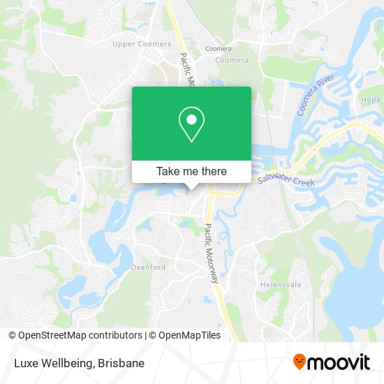Luxe Wellbeing map