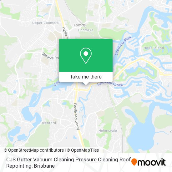 CJS Gutter Vacuum Cleaning Pressure Cleaning Roof Repointing map