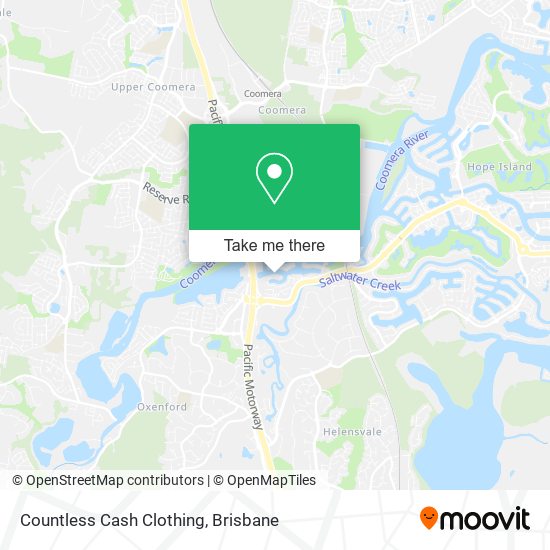 Countless Cash Clothing map