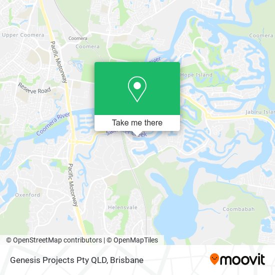 Genesis Projects Pty QLD map