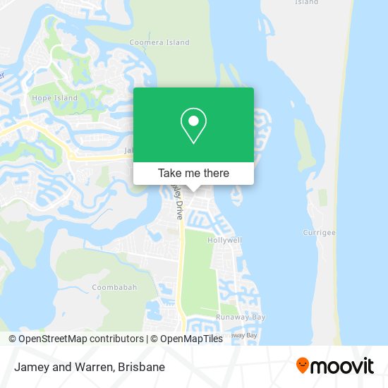 Jamey and Warren map