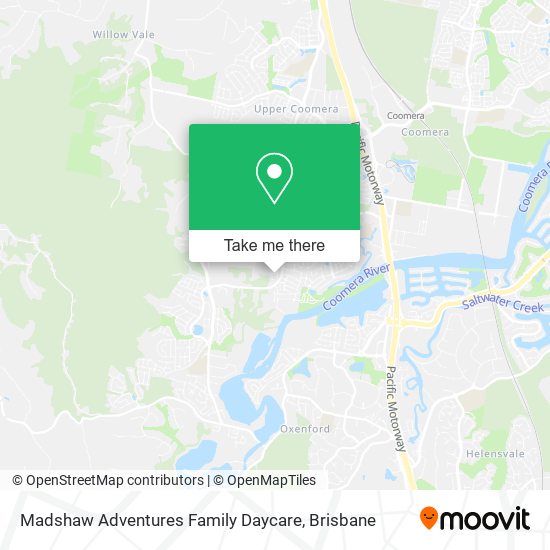 Madshaw Adventures Family Daycare map