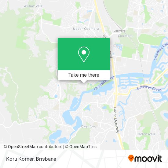 Koru Korner map