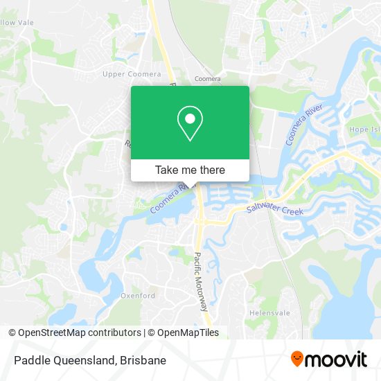 Paddle Queensland map