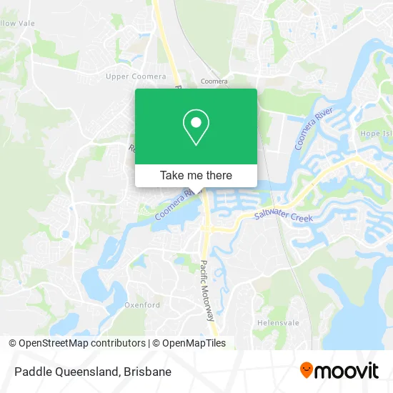 Paddle Queensland map
