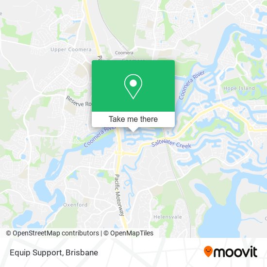 Equip Support map
