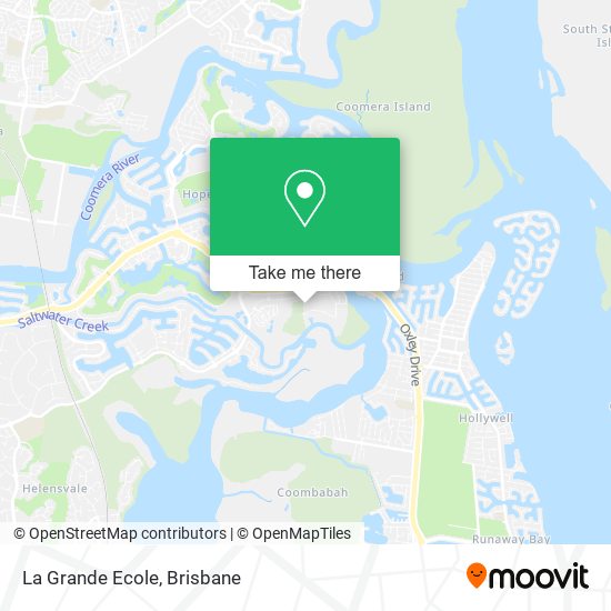 La Grande Ecole map