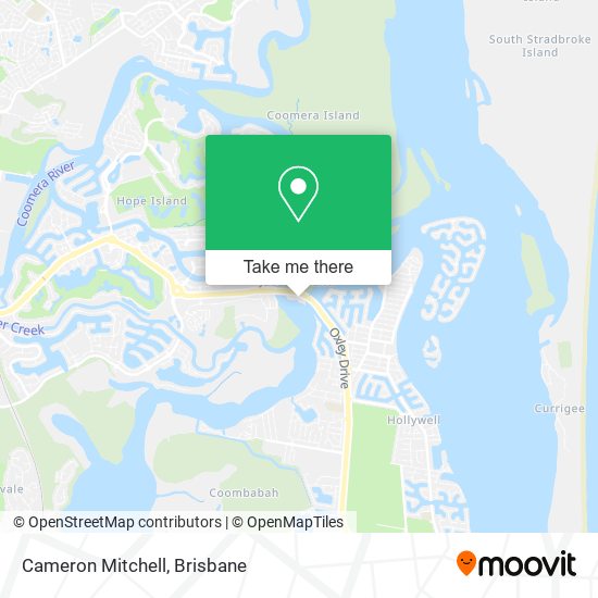Cameron Mitchell map