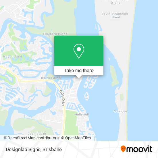 Designlab Signs map