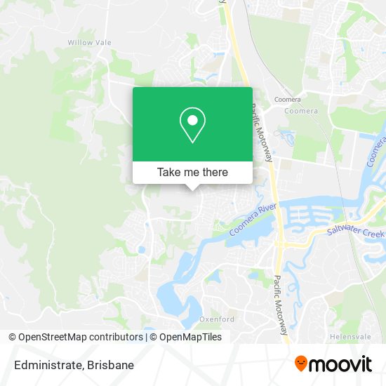 Edministrate map