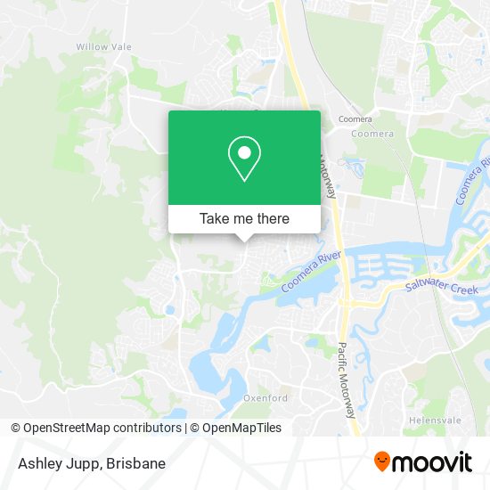 Ashley Jupp map
