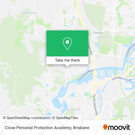 Mapa Close Personal Protection Academy