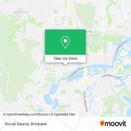 Social Saurus map