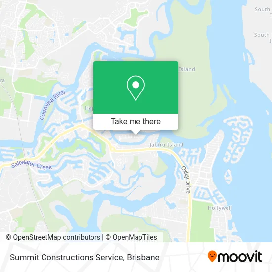 Mapa Summit Constructions Service