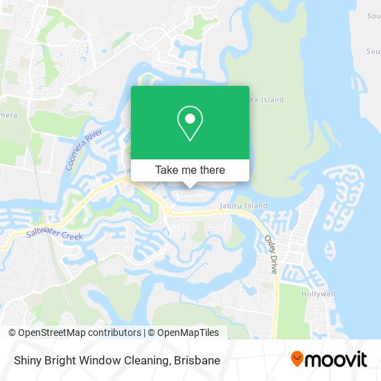 Shiny Bright Window Cleaning map