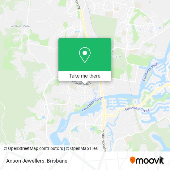 Anson Jewellers map