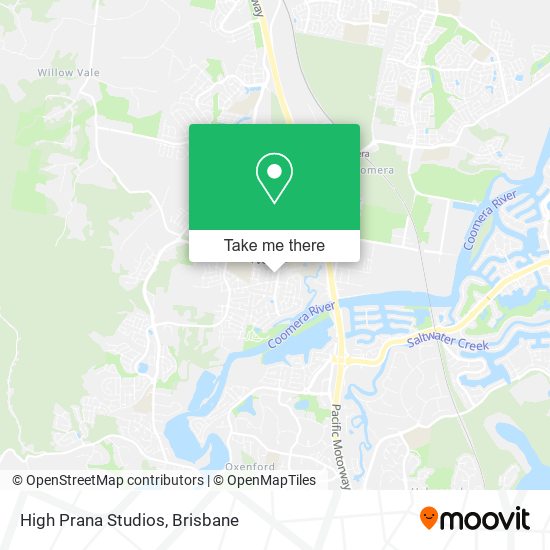 High Prana Studios map