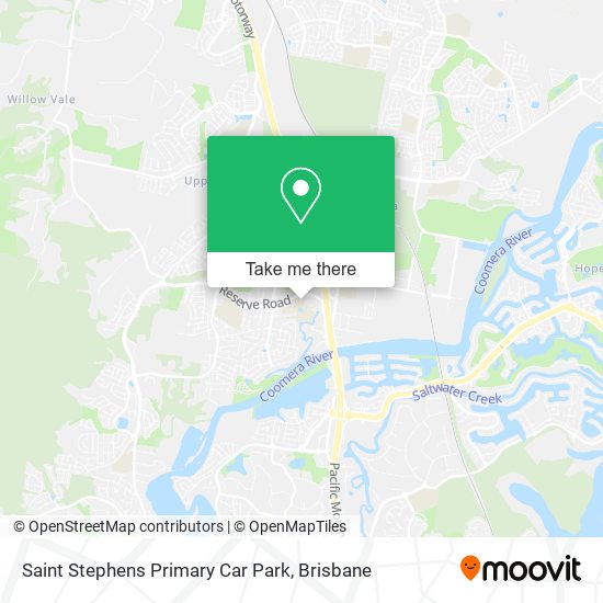 Saint Stephens Primary Car Park map