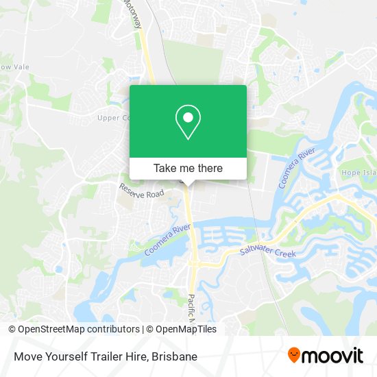 Move Yourself Trailer Hire map