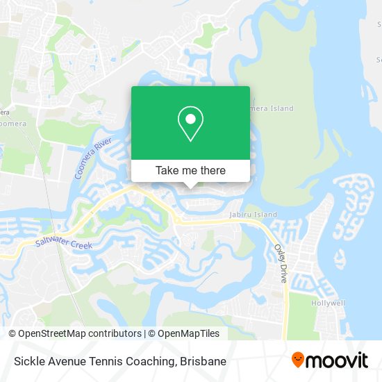 Sickle Avenue Tennis Coaching map