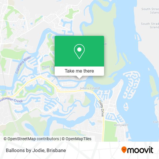 Balloons by Jodie map