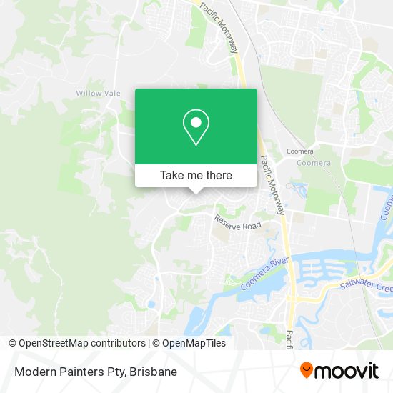 Modern Painters Pty map