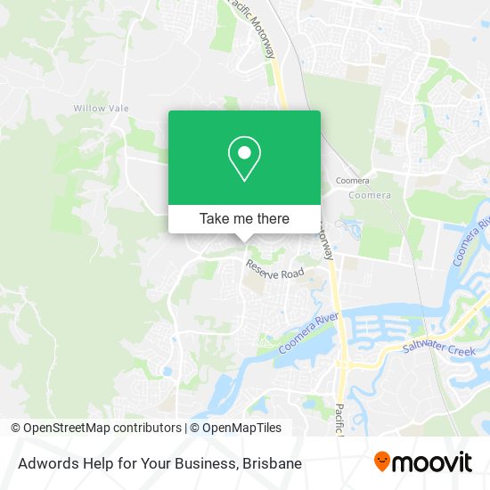 Adwords Help for Your Business map