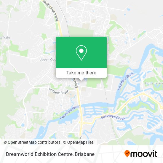 Dreamworld Exhibition Centre map