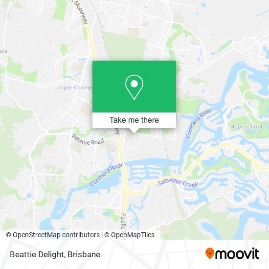 Beattie Delight map