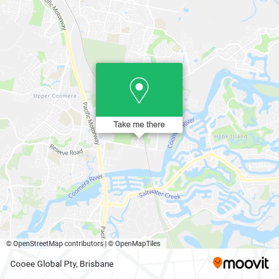 Cooee Global Pty map