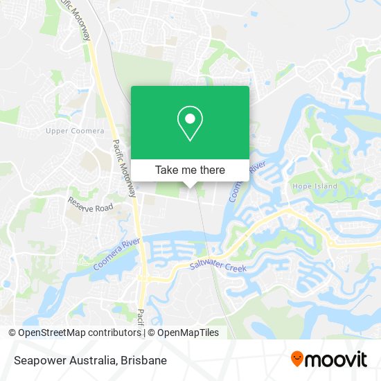 Seapower Australia map