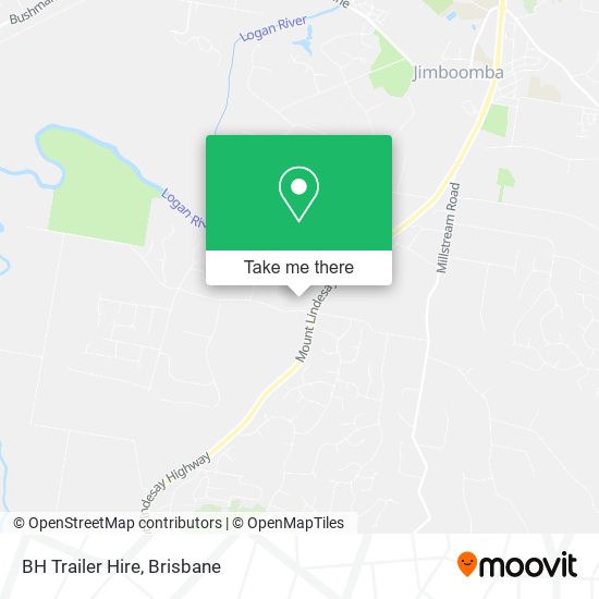 BH Trailer Hire map